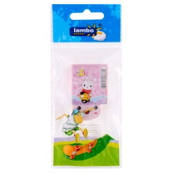GUMKA DO MAZANIA LAMBO SCHOOL BUŹKA 1szt. W ETUI