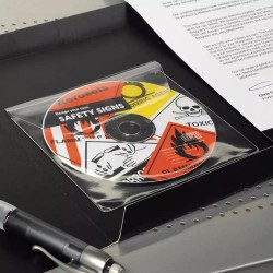 KIESZE SAMOPRZYLEPNA DJOIS x 3L 10 SZT. NA CD/DVD Z KLAPK 127X127MM                                                   