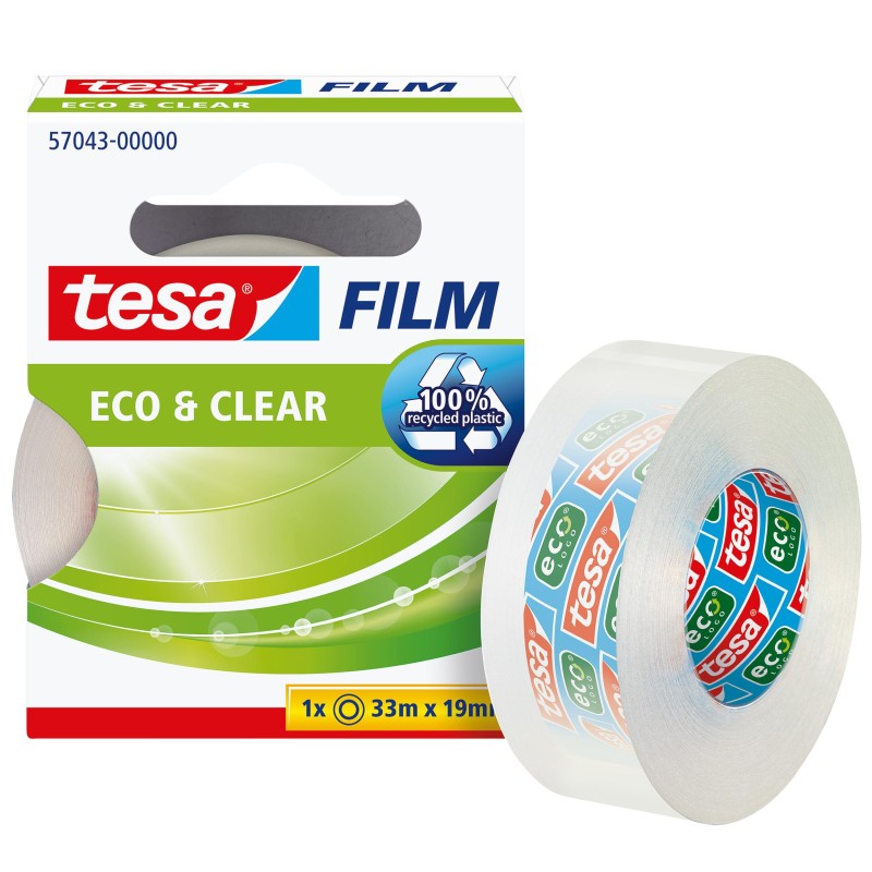 TAMA BIUROWA TESAFILM ECO&CLEAR 33M X19MM                                                                              