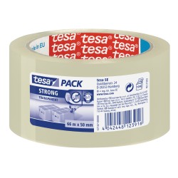 TAMA PAKOWA TESAPACK STRONG CICHA 66M X50MM TRANSPAREN                                                                 