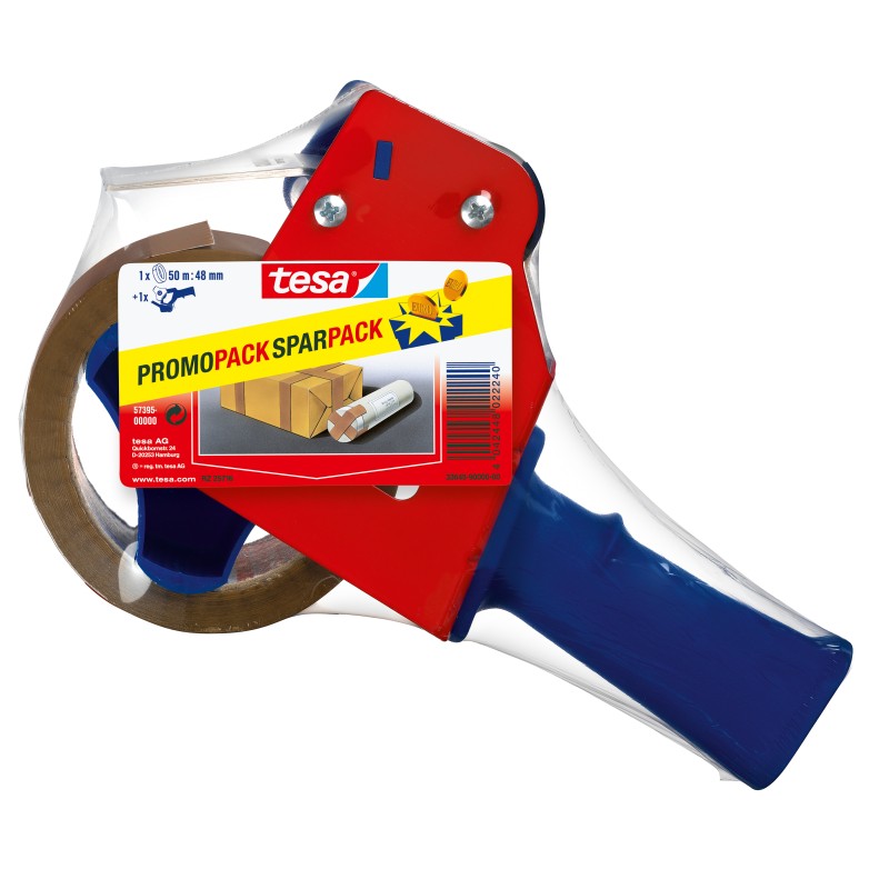 TAMA PROMO PACK TESA 50M X 48MM + DYSPENSER                                                                            