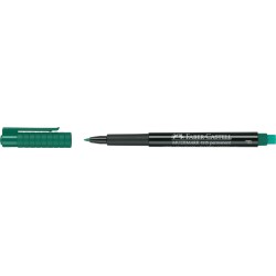 MULTIMARK OHP PERMANENTNY F ZIELONY FABER-CASTELL                                                                       