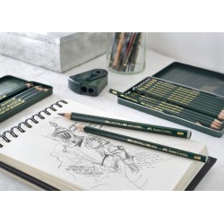 OWEK CASTELL 9000 DESIGN 12 SZT. OPAKOWANIE METALOWE FABER-CASTELL                                                    
