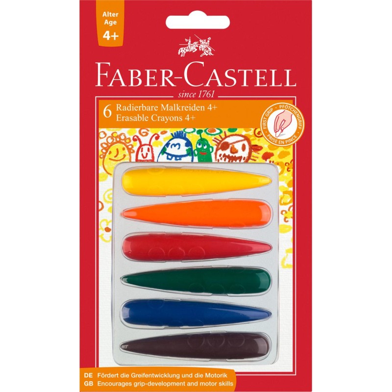 KREDKI WIECOWE 6 KOL. BLISTER FABER-CASTELL                                                                            