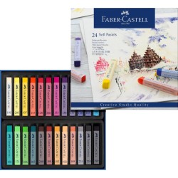 CREATIVE STUDIO PASTELE SUCHE 24 KOL. OPAKOWANIE KARTON FABER-CASTELL                                                   