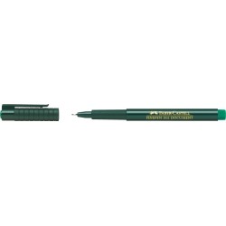 CIENKOPIS FINEPEN 1511 0,4MM ZIELONY FABER-CASTELL                                                                      