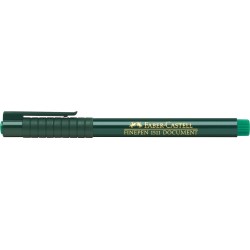 CIENKOPIS FINEPEN 1511 0,4MM ZIELONY FABER-CASTELL                                                                      