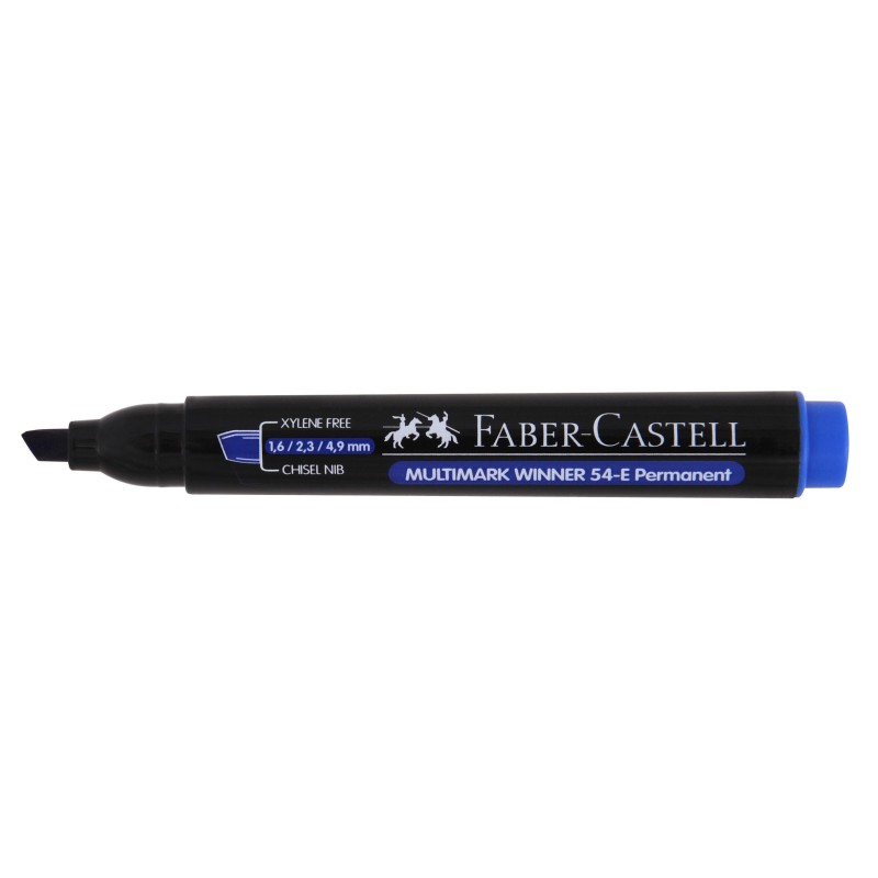 MARKER PERMANENTNY 54-E NIEBIESKI KOCWKA CITA FABER-CASTELL                                                         