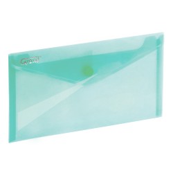 Koperta na zatrzask 225x124mm GRAND ZP-046-DL zielona