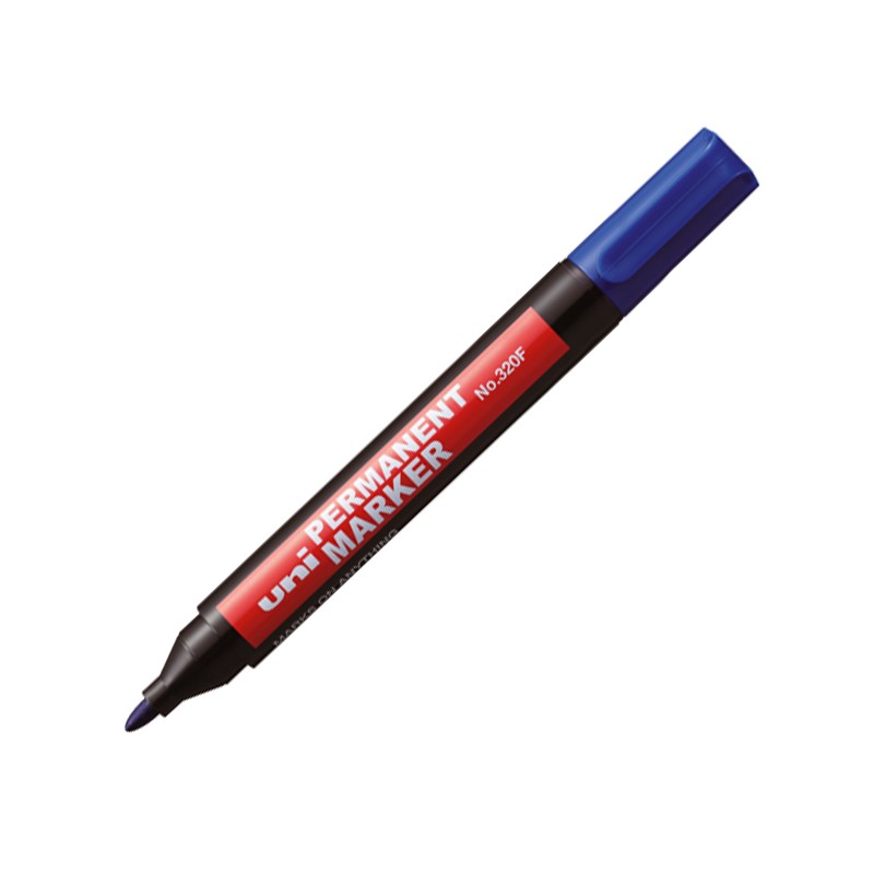 MARKER PERMANENTNY NO-320, NIEBIESKI, UNI