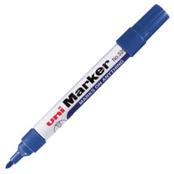 MARKER PERMANENTNY NO-520F, OKRĽGŁA KOŃCÓWKA, NIEBIESKI, UNI