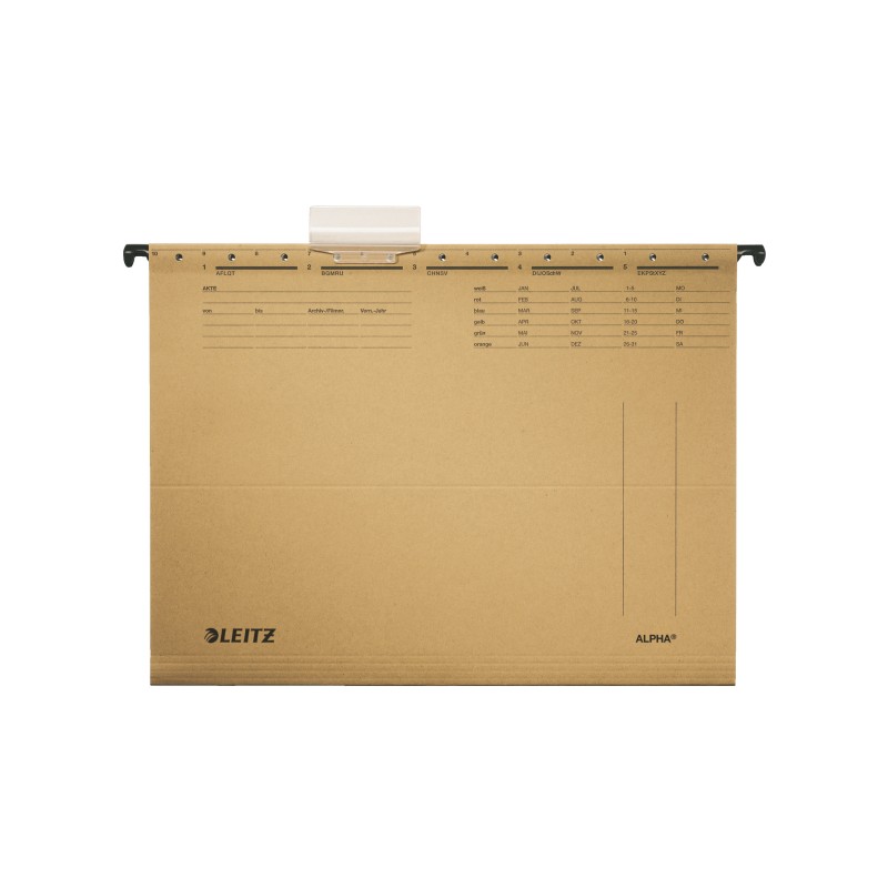 Teczki zawieszane ALPHA, siarczanowy