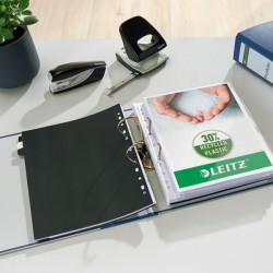 Segregator Leitz A4 z mech. 180°, szer. 80 mm, niebieski