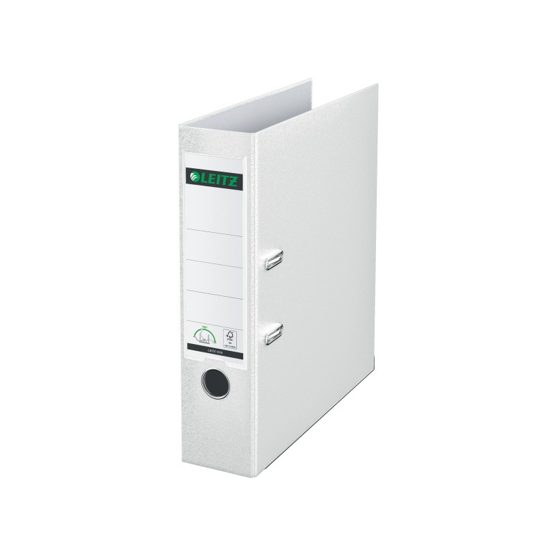 Segregator Leitz A4 z mech. 180°, szer. 80 mm, biały