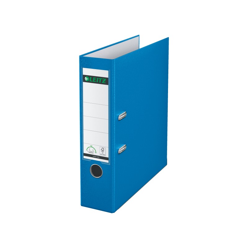 Segregator Leitz A4 z mech. 180°, szer. 80 mm, jasnoniebieski