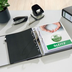 Segregator Leitz A4 z mech. 180°, szer. 80 mm, jasnoniebieski