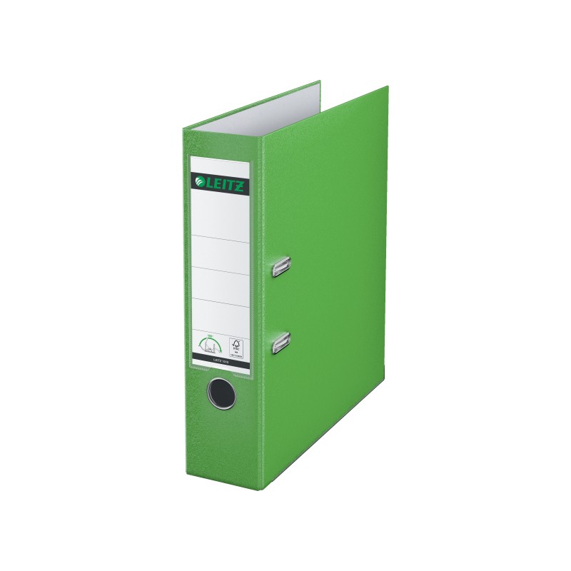 Segregator Leitz A4 z mech. 180°, szer. 80 mm, jasnozielony