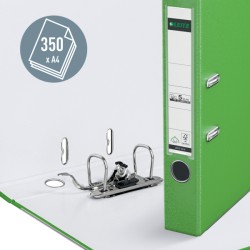 Segregator Leitz A4 z mech. 180°, szer. 50 mm, jasnozielony