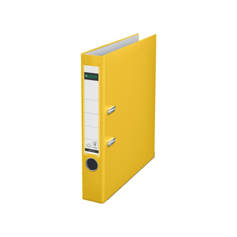 Segregator Leitz A4 z mech. 180°, szer. 50 mm, żółty