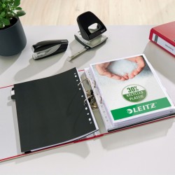 Segregator Leitz A4 z mech. 180°, szer. 50 mm, czerwony 