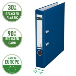 Segregator Leitz A4 z mech. 180°, szer. 50 mm, niebieski