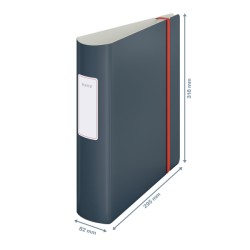 Segregator 180° Active Cosy, szer. 80 mm, szary