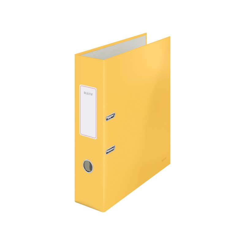 Segregator z mech. 180° Leitz Cosy A4 szer. 80 mm, żółty
