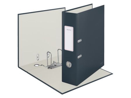 Segregator z mech. 180° Leitz Cosy A4 szer. 80 mm, szary