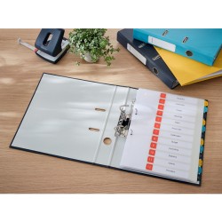 Segregator z mech. 180° Leitz Cosy A4 szer. 50 mm, szary