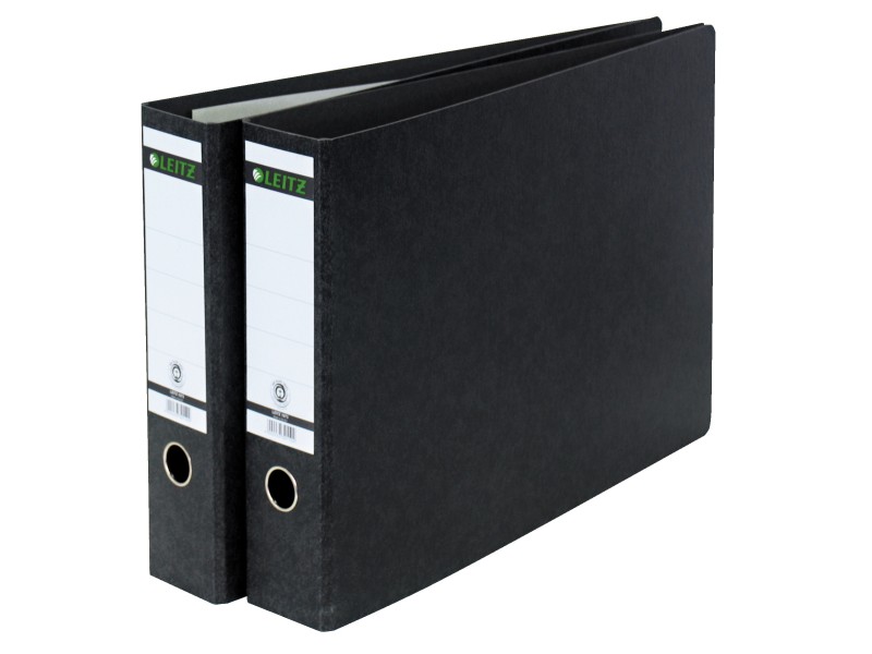 Segregator Leitz kartonowy A3/77 mm, czarny