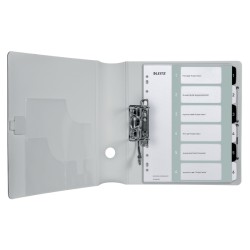 Przekładki plast. do nadruku tekstu na kartę, Leitz WOW, 16, biało-czarne