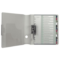 Przekładki plast. do nadruku tekstu na kartę, Leitz Style, 1-12