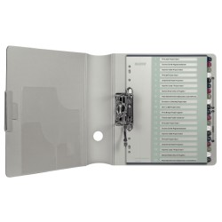 Przekładki plast. do nadruku tekstu na kartę, Leitz Style, 1-20