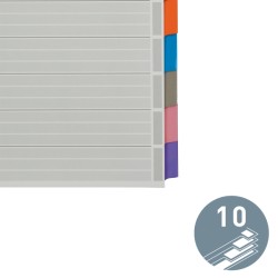 Przekładki z kartonu A4 Leitz, 10 kart