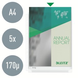 Koszulki groszkowe na katalogi A4 Leitz, 170 mic.