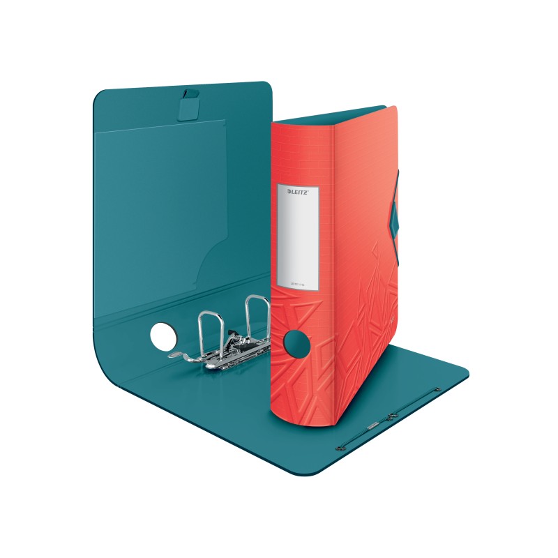 Segregator Leitz 180° Active Urban Chic 82 mm, czerwony