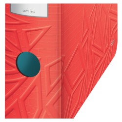 Segregator Leitz 180° Active Urban Chic 82 mm, czerwony