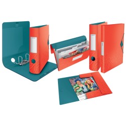 Segregator Leitz 180° Active Urban Chic 65 mm, czerwony