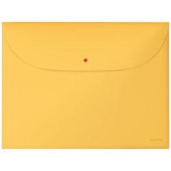 Teczka kopertowa z 2 przegródkami Leitz Cosy, żółta