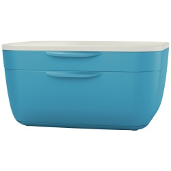 Pojemnik z szufladami Leitz Cosy, niebieski