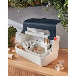 Pojemnik z uchwytem Leitz Cosy, szary