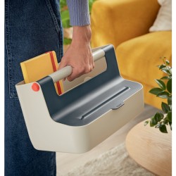 Pojemnik z uchwytem Leitz Cosy, szary