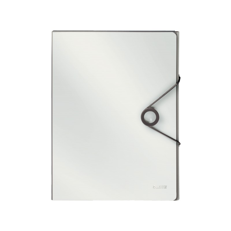 Teczka z gumką PP Leitz Solid, 30 mm, biała