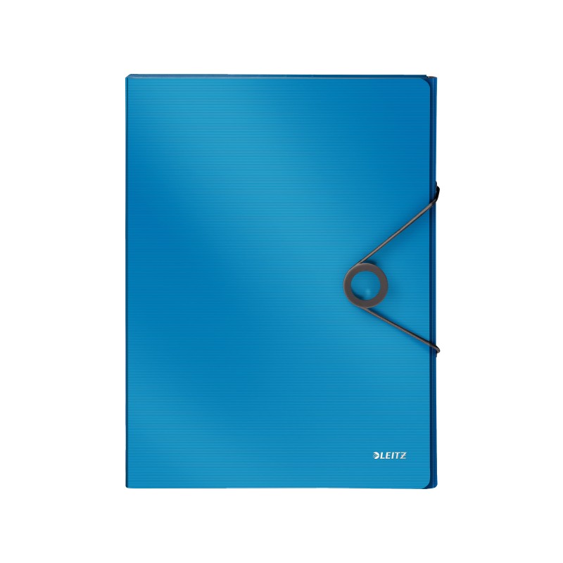 Teczka z gumką PP Leitz Solid, 30 mm, jasnoniebieska