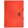 Teczka z 6 przegródkami PP Leitz Solid, jasnoczerwona