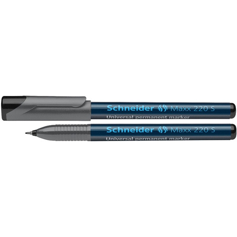 Foliopis permanentny SCHNEIDER Maxx 220 S, 0,4mm, czarny