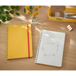 Kołonotatnik Leitz Cosy, B5,  kratka, żółty