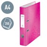 Segregator z mech. WOW Leitz 180°, A4/50mm, różowy