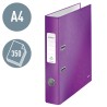 Segregator z mech. WOW Leitz 180°, A4/50mm, fioletowy