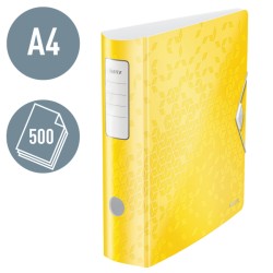 Segregator Leitz 180° Active WOW, 75mm, żółty